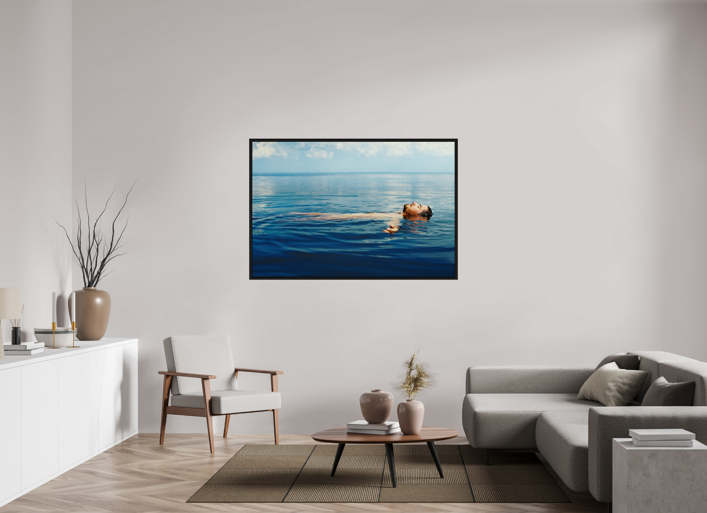 150 x 100 cm, Floating from - black Float, 2013