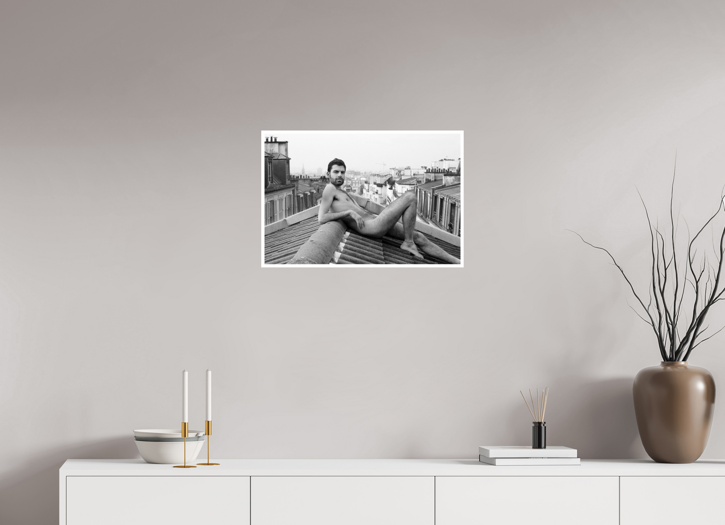 60 x 40 cm, Hahnemuehle fineArt Baryta Naked Paris 3, 2016