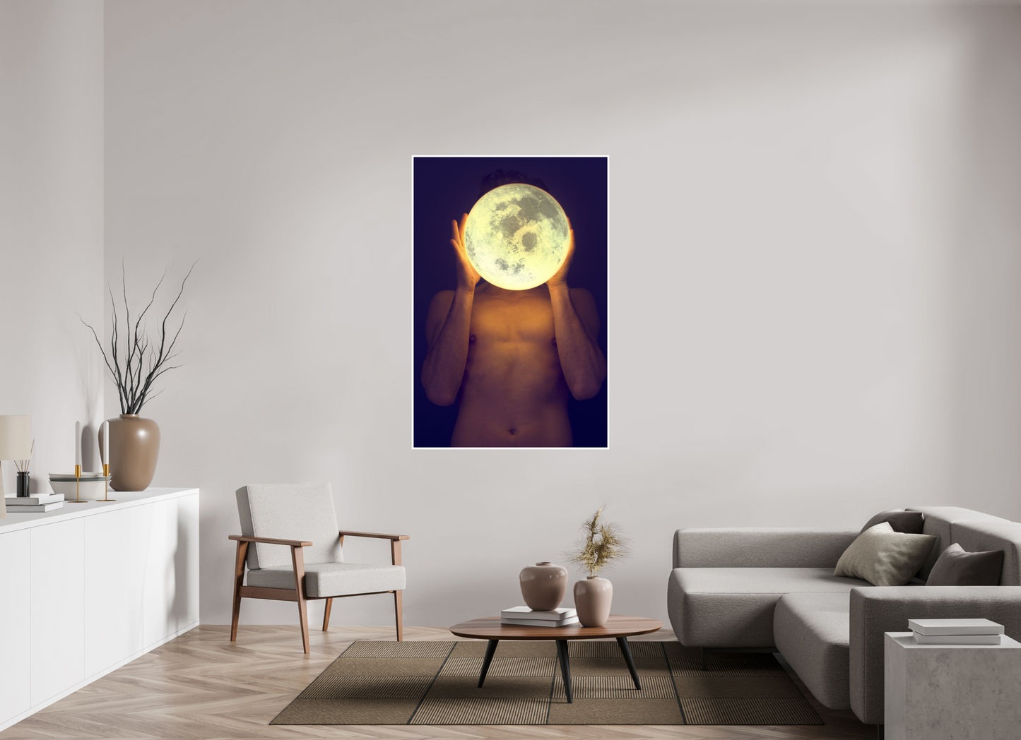 100 x 150 cm, Hahnemuehle fineArt Baryta Full Moon, 2016