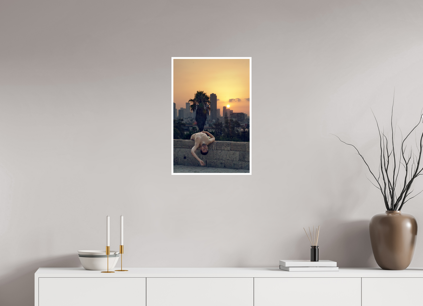 40 x 60 cm, Hahnemuehle fineArt Baryta Naked Tel Aviv 1, 2017