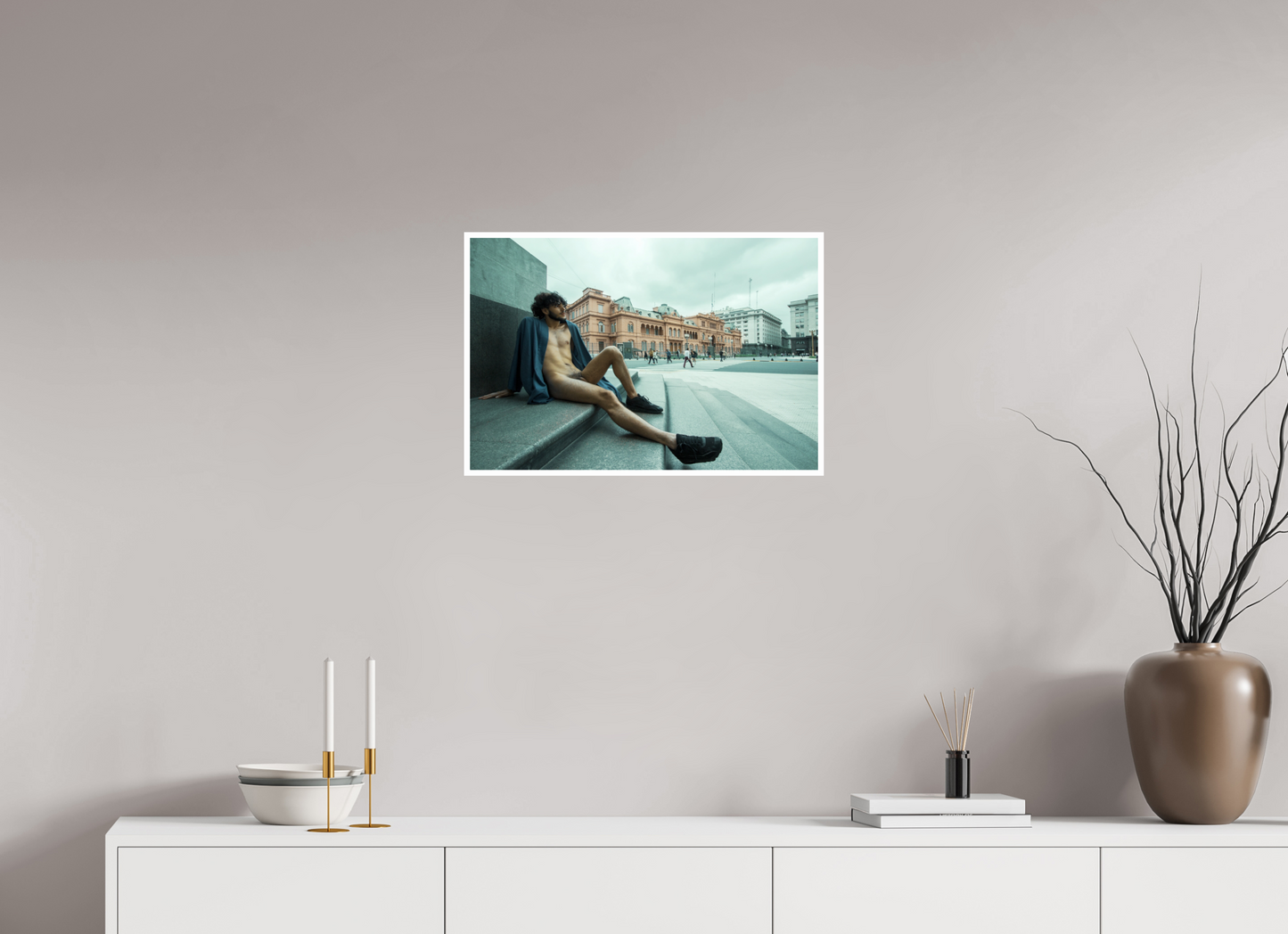 60 x 40 cm, Hahnemuehle fineArt Baryta Naked Buenos Aires 2, 2018