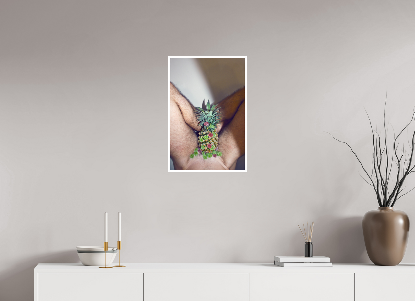 40 x 60 cm, None Pineapple, 2013