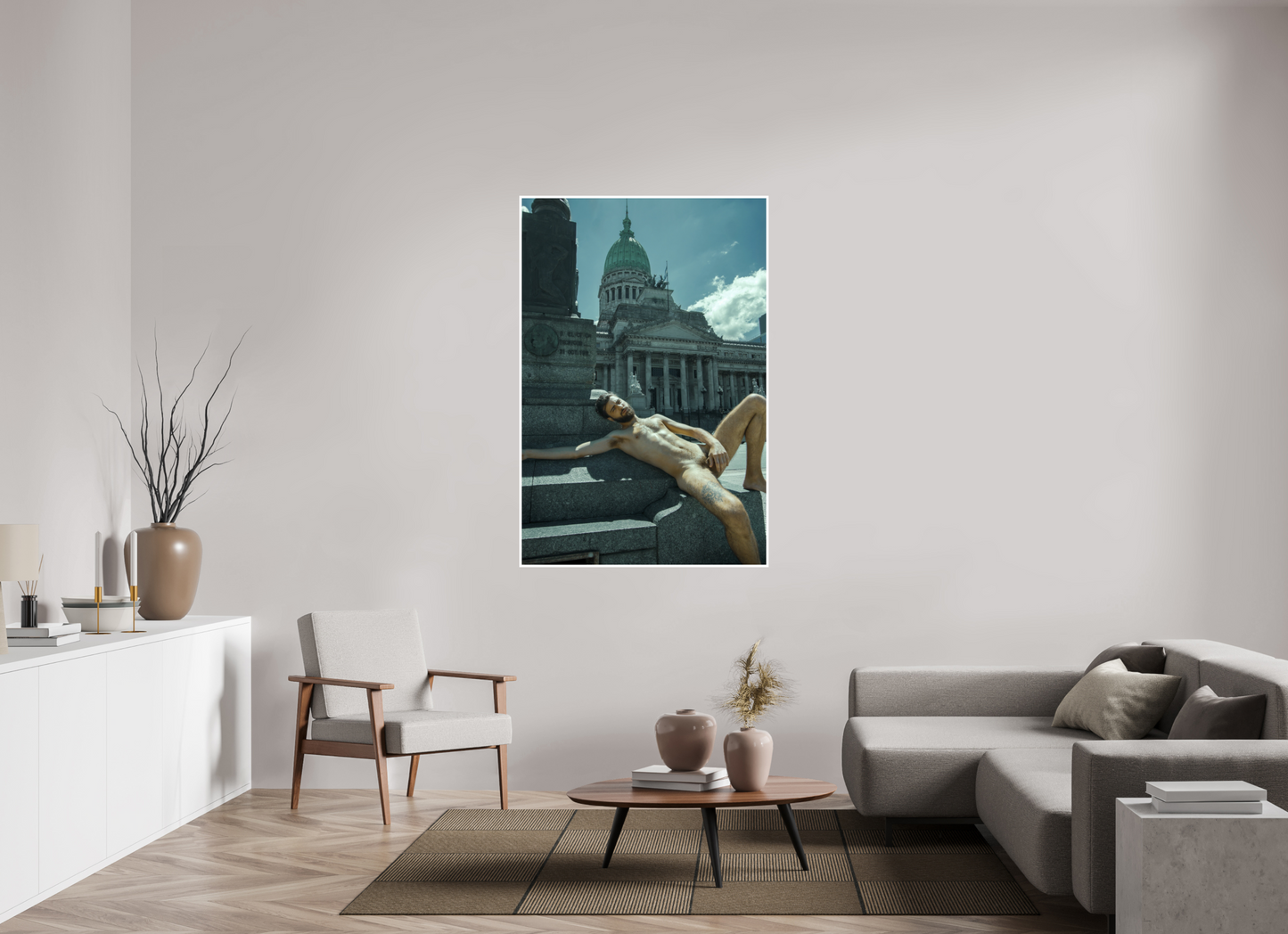 100 x 150 cm, None Naked Buenos Aires 16, 2018