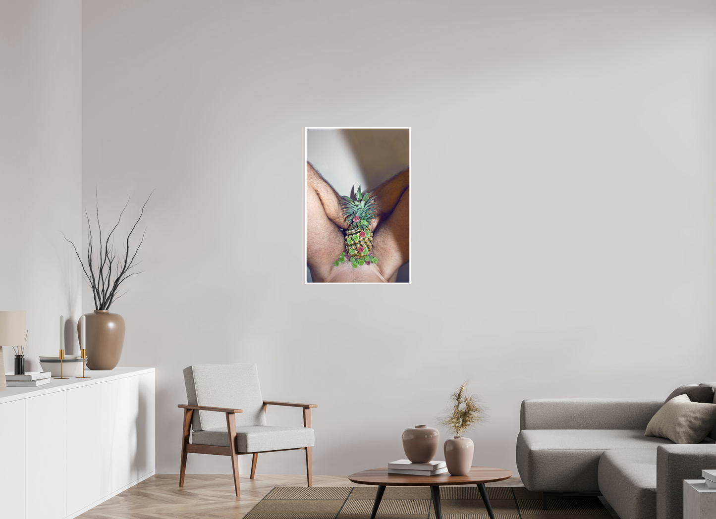 60 x 90 cm, None Pineapple, 2013