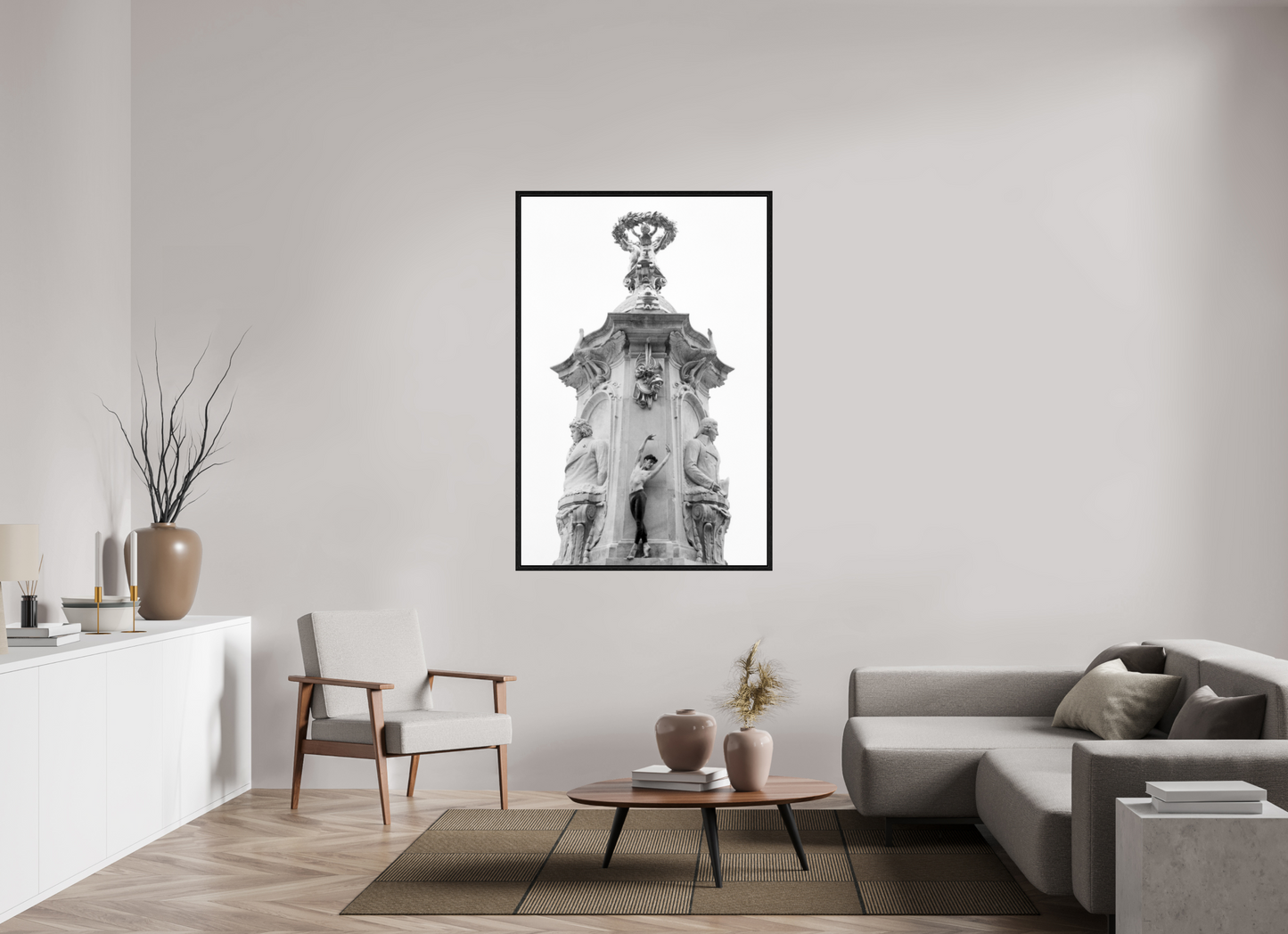 100 x 150 cm, Floating frame - black Berlin Ballet 2, 2018