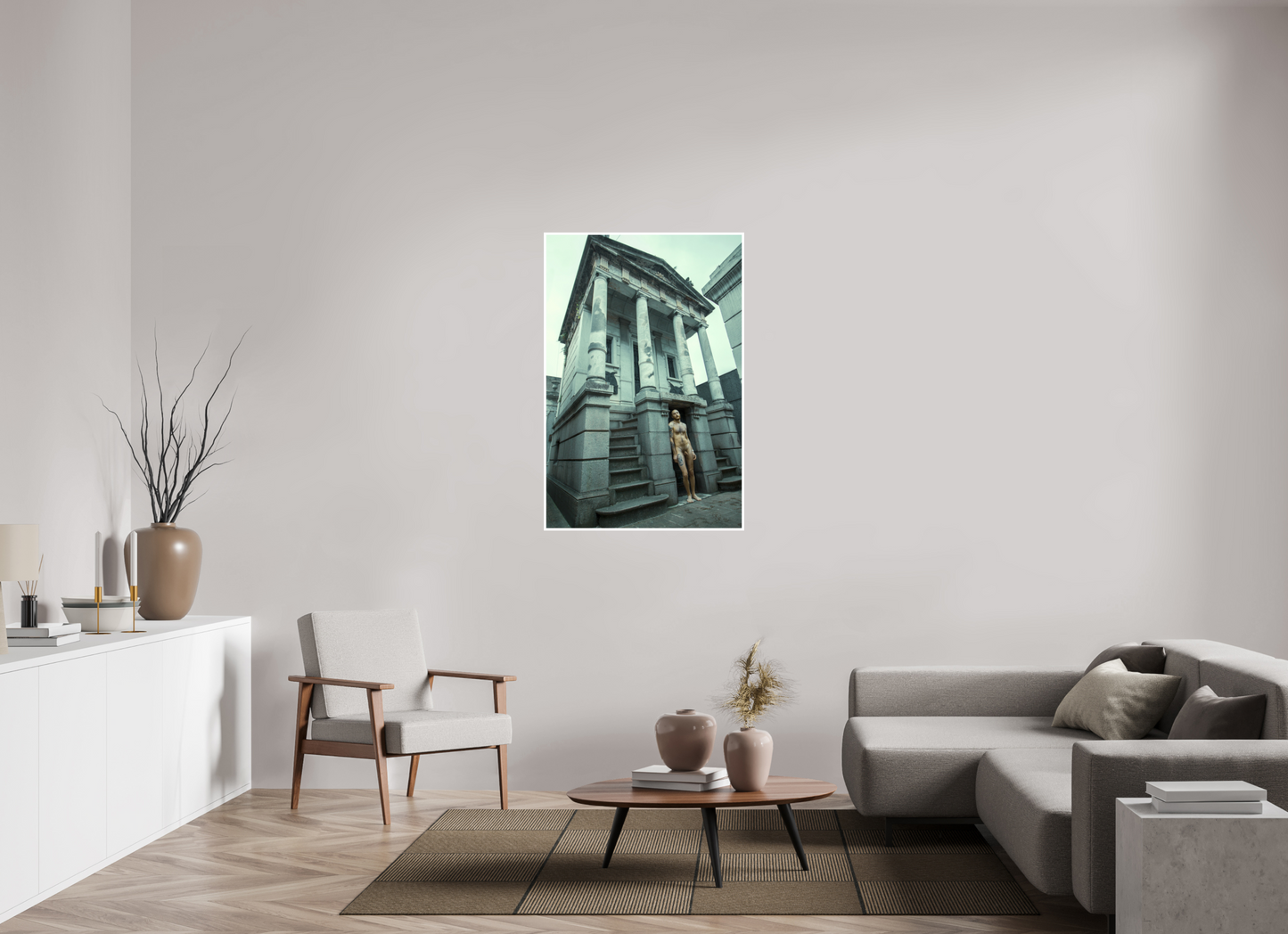 80 x 120 cm, Hahnemuehle fineArt Baryta Naked Buenos Aires 3, 2018