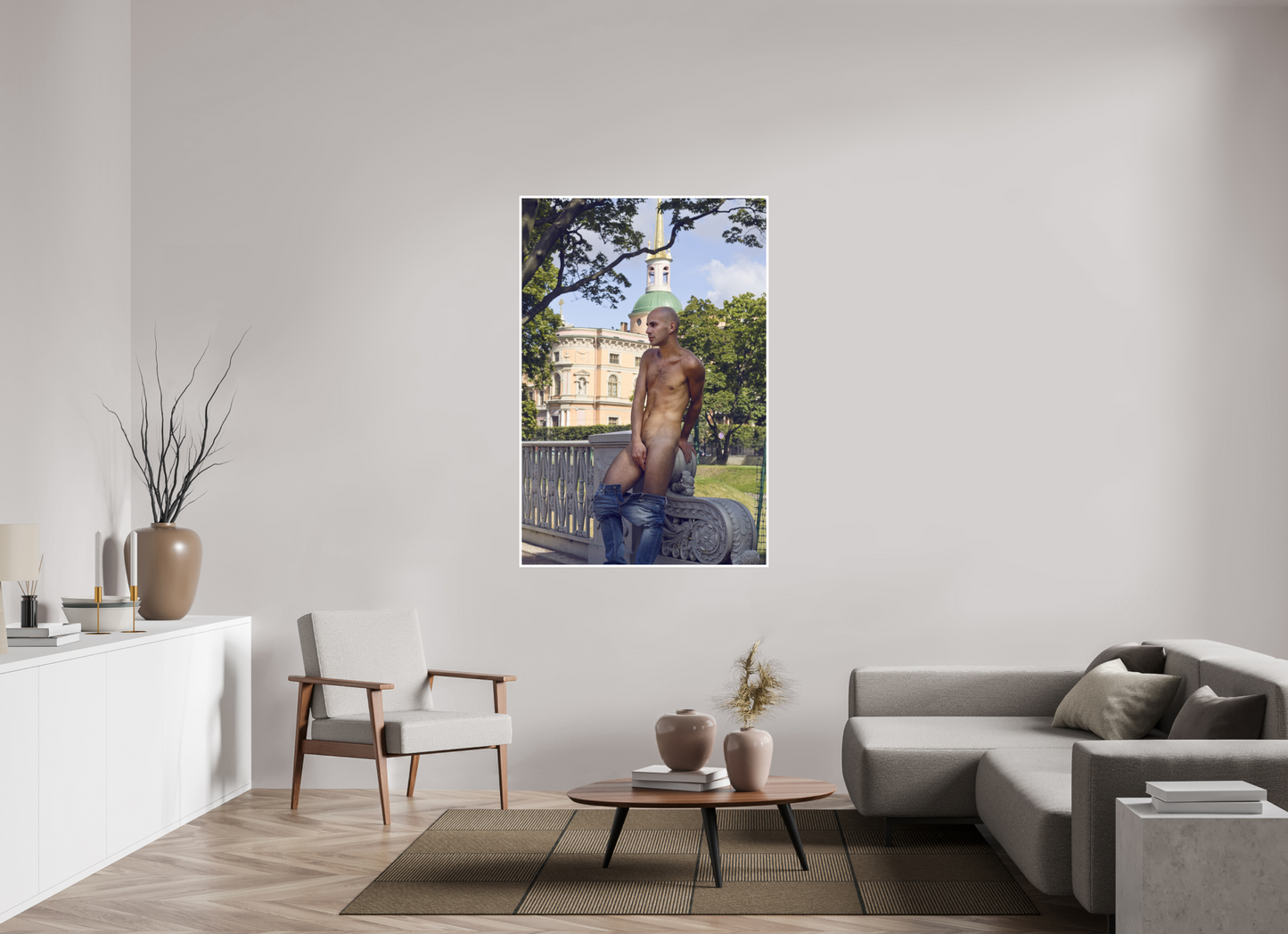 100 x 150 cm, Hahnemuehle fineArt Baryta Naked Petersburg 5, 2015