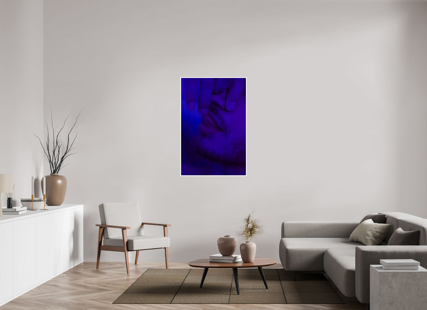 80 x 120 cm, None Blue, 2013