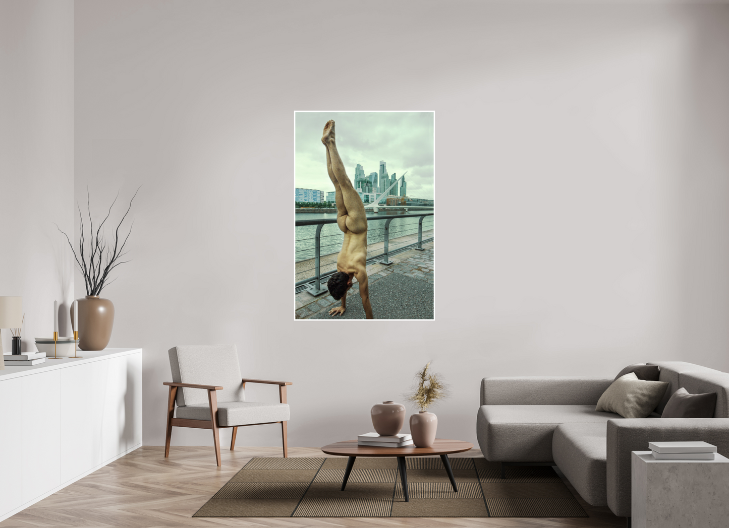 100 x 150 cm, Hahnemuehle fineArt Baryta Naked Buenos Aires 1, 2018