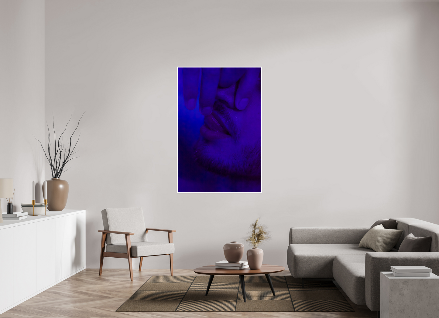 100 x 150 cm, None Blue, 2013