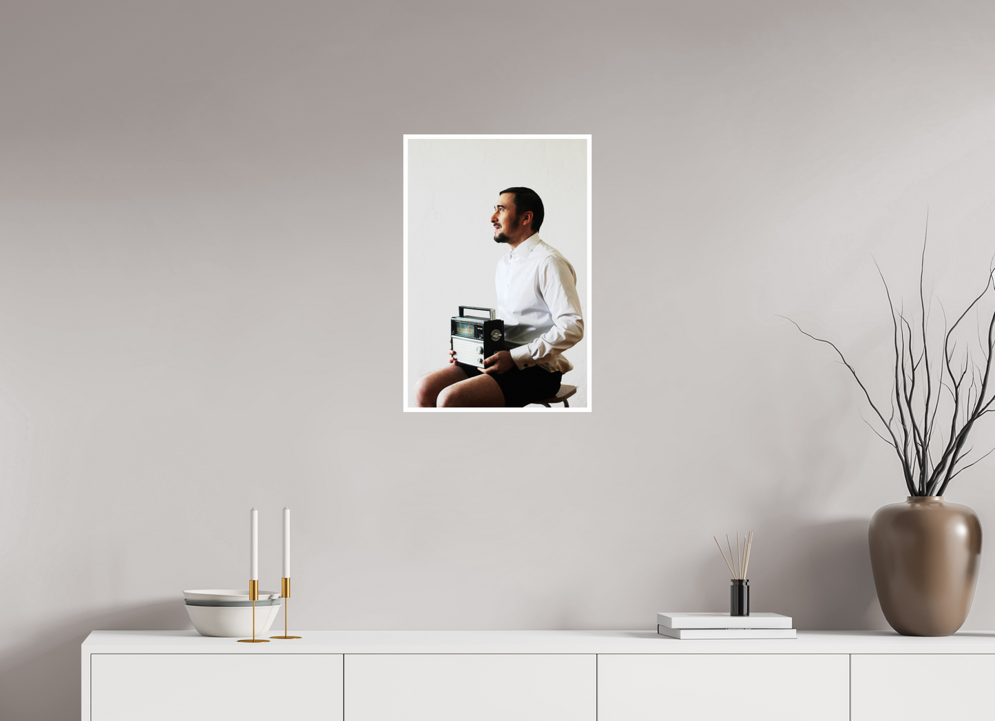 40 x 60 cm, Hahnemuehle fineArt Baryta Morning News