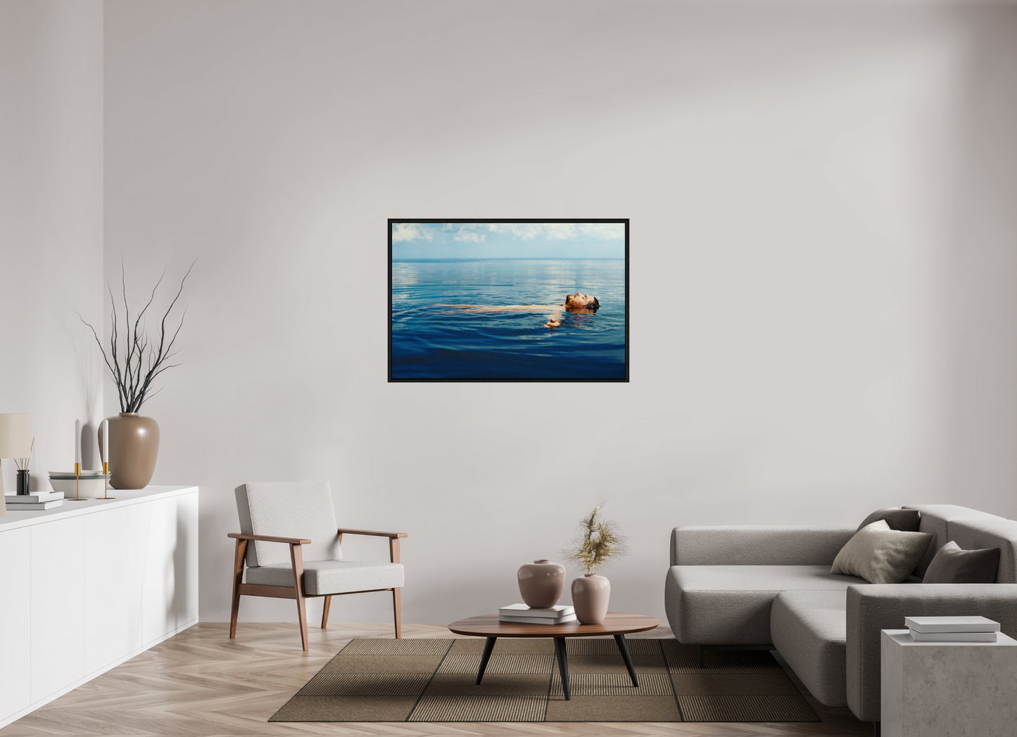 120 x 80 cm, Floating from - black Float, 2013