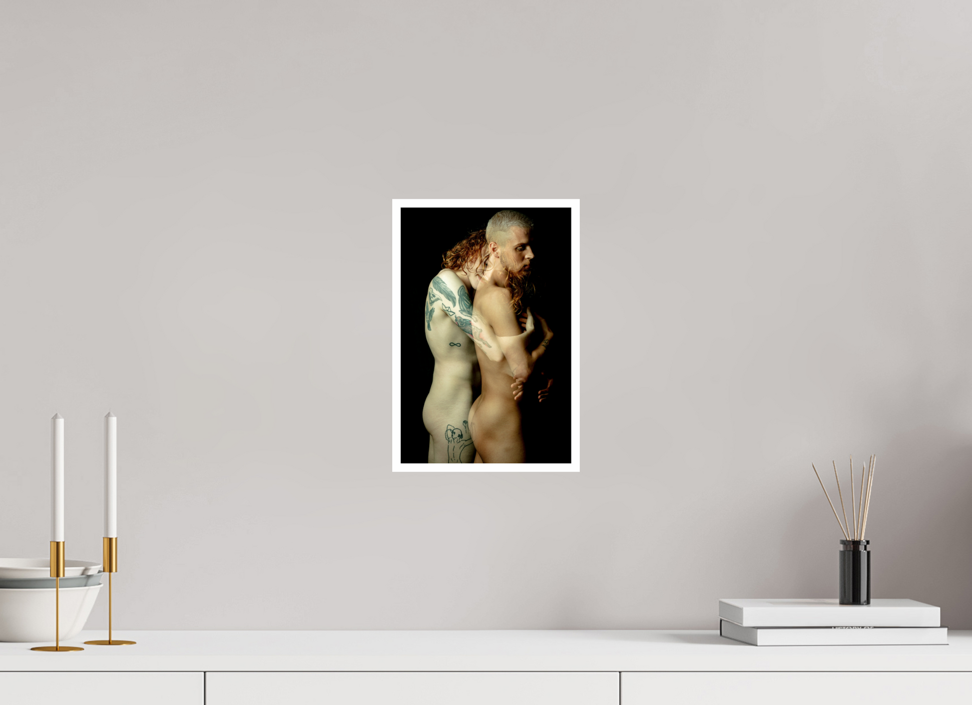 20 x 30 cm, Baryta Phoenix & Mike 1, 2019