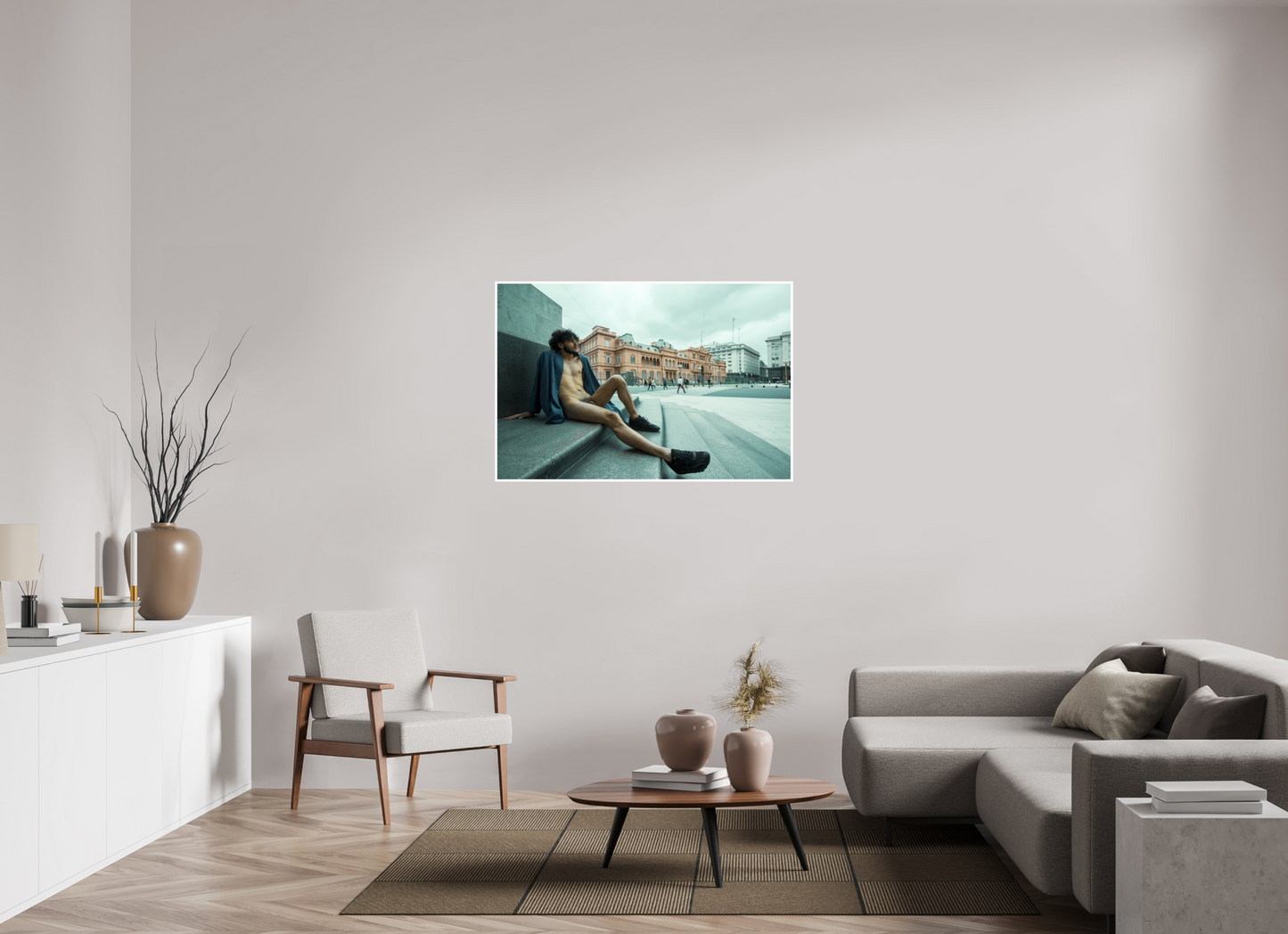 120 x 80 cm, Hahnemuehle fineArt Baryta Naked Buenos Aires 2, 2018