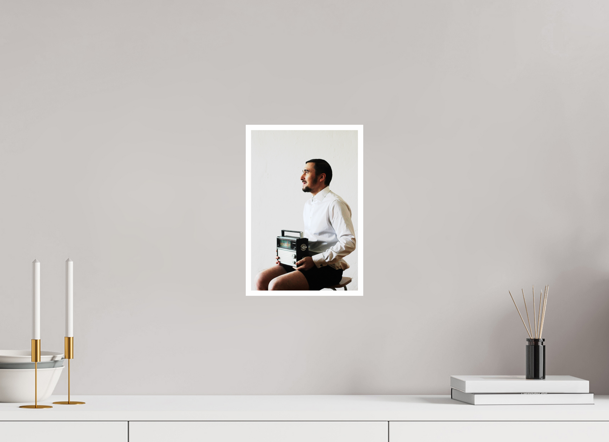 20 x 30 cm, Hahnemuehle fineArt Baryta Morning News