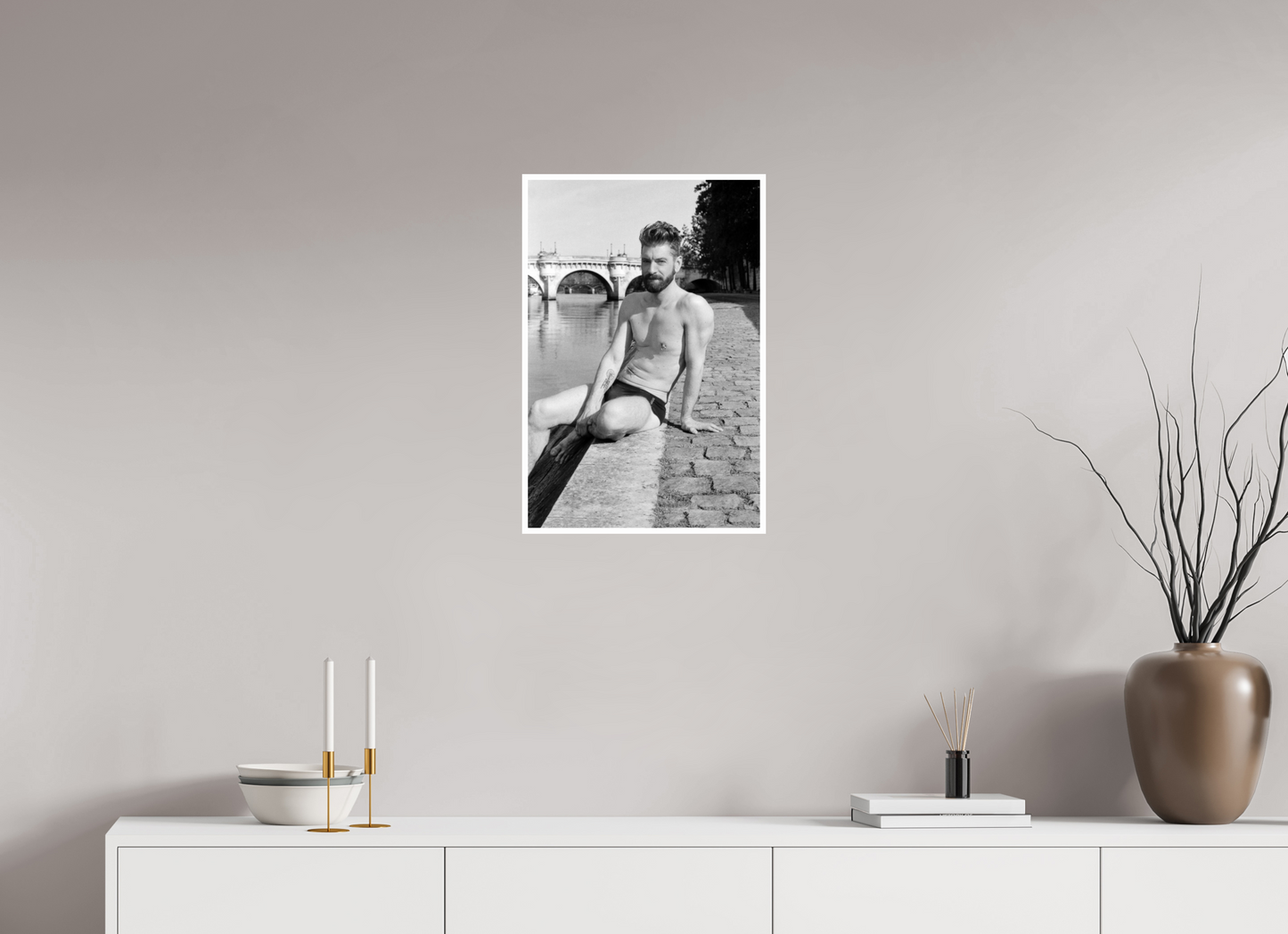 40 x 60 cm, Hahnemuehle fineArt Baryta Naked Paris 1, 2016