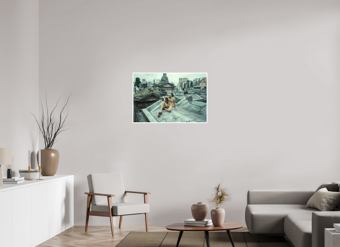 90 x 60 cm, Hahnemuehle fineArt Baryta Naked Buenos Aires 4, 2018