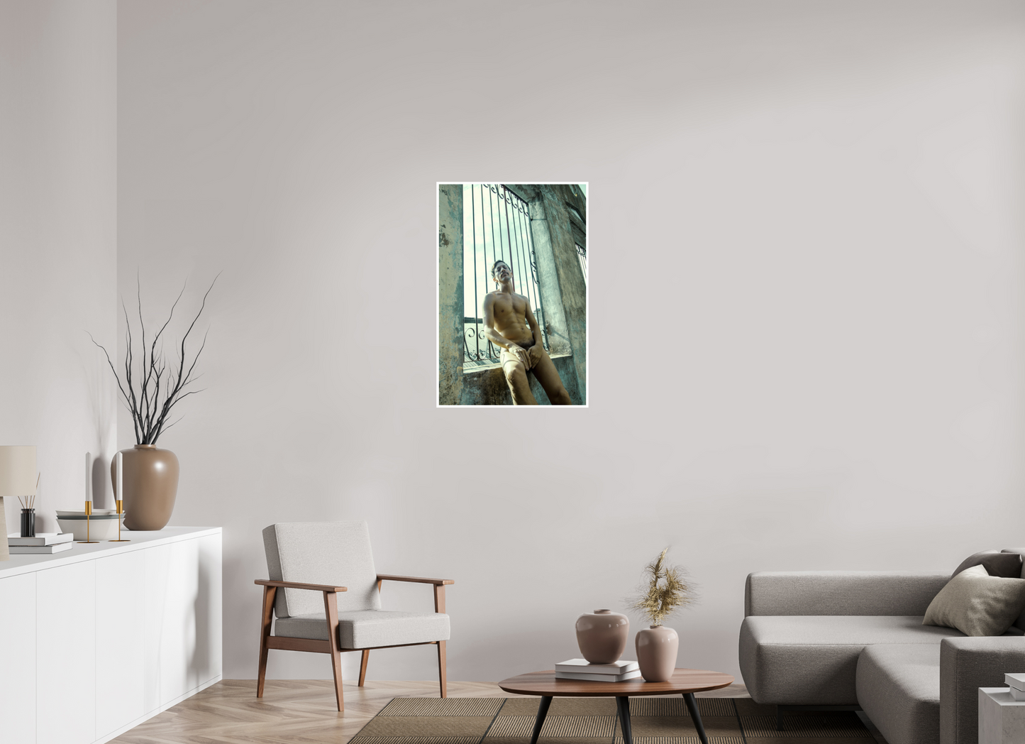 60 x 90 cm, Hahnemuehle fineArt Baryta Naked Buenos Aires 5, 2018