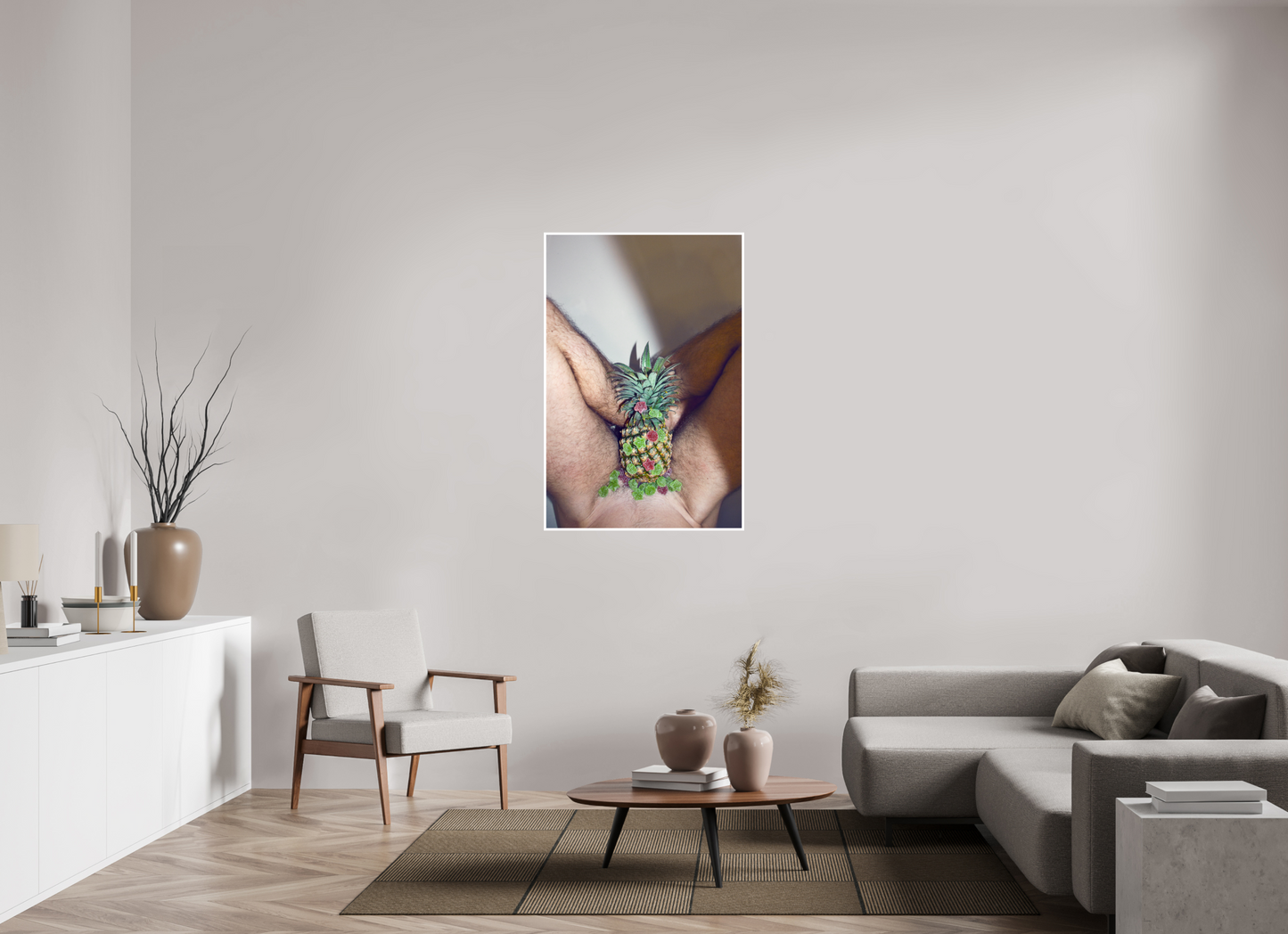 80 x 120 cm, None Pineapple, 2013