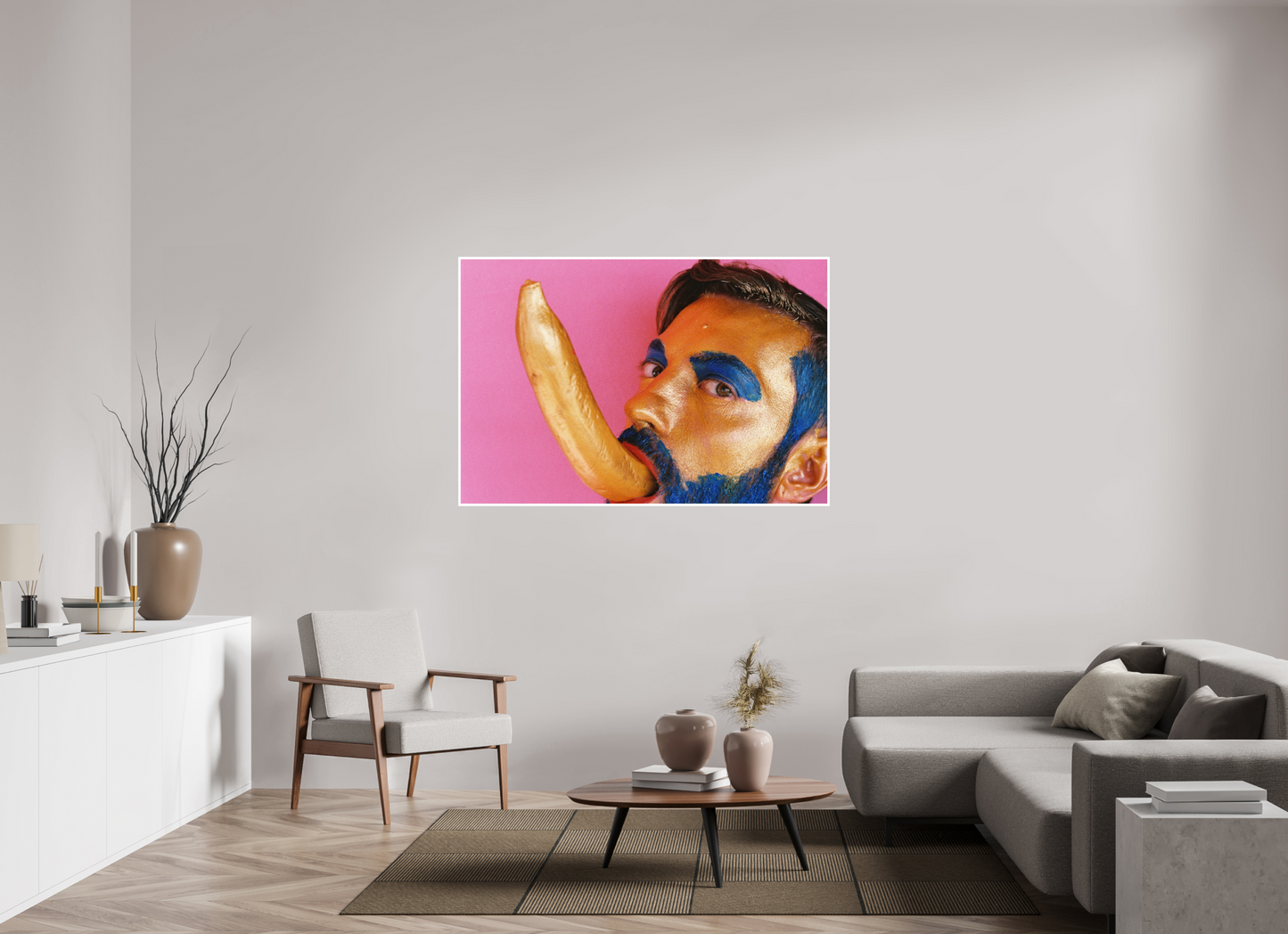 150 x 100 cm, None Golden Banana, 2013