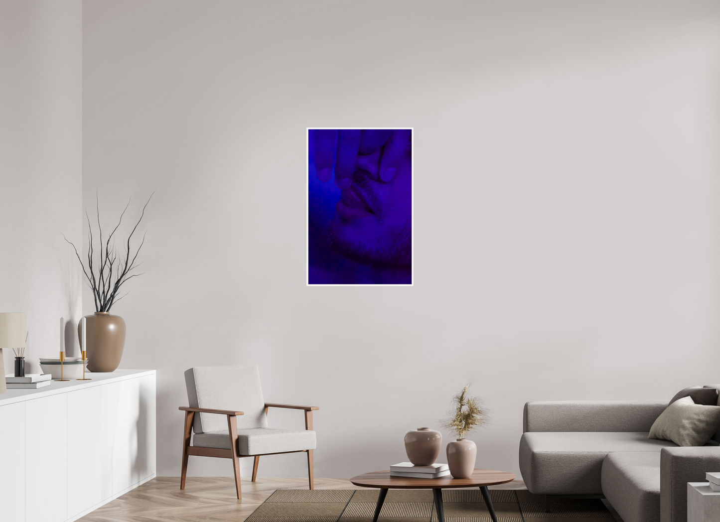 60 x 90 cm, None Blue, 2013