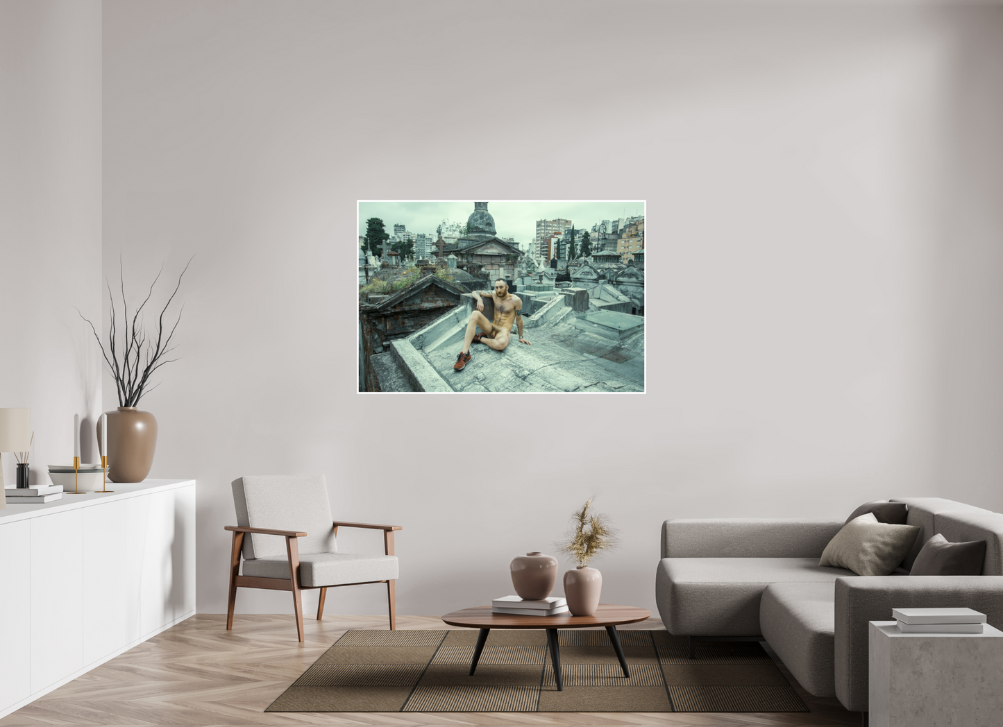 150 x 100 cm, Hahnemuehle fineArt Baryta Naked Buenos Aires 4, 2018