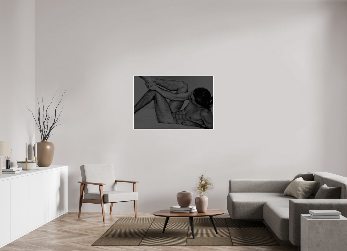 120 x 80 cm, None Legs Abstraction, 2013