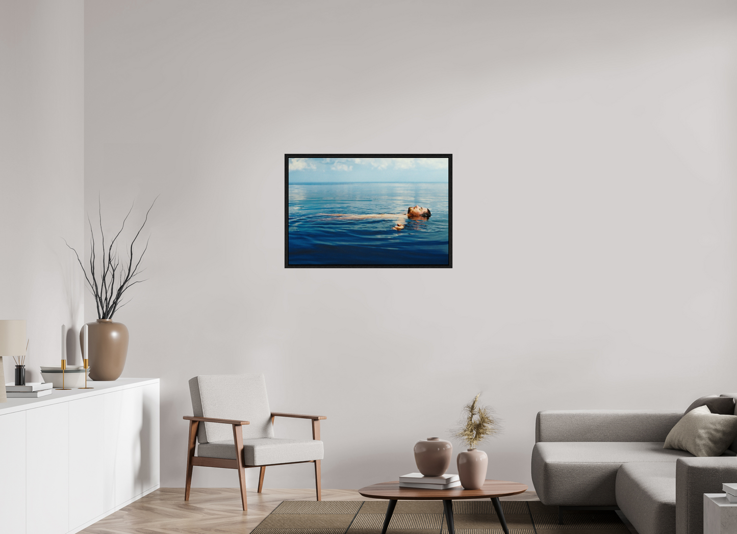 90 x 60 cm, Floating from - black Float, 2013