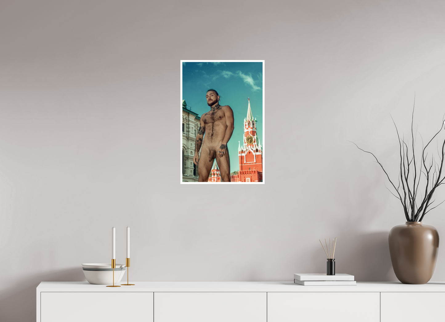 40 x 60 cm, Hahnemuehle fineArt Baryta Naked Moscow 11, 2018