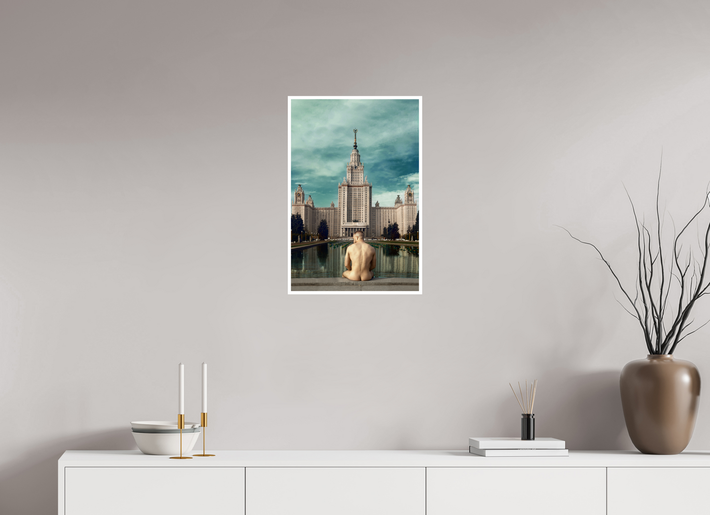 40 x 60 cm, None Naked Moscow I, 2018