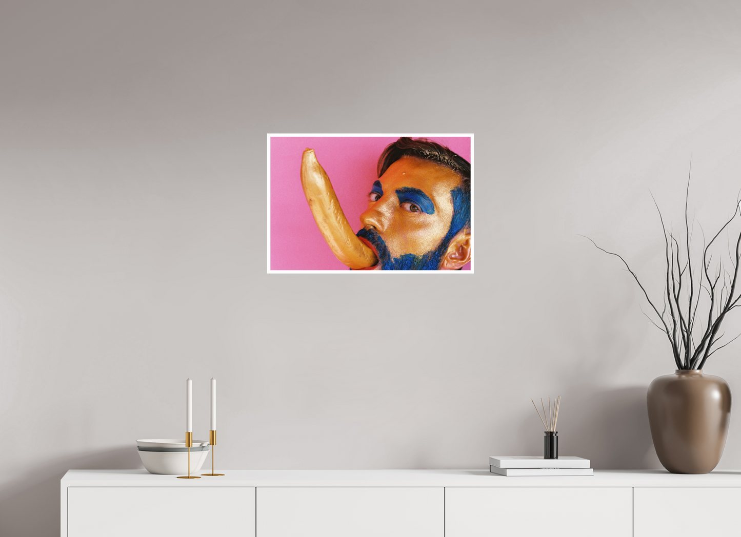 60 x 40 cm, None Golden Banana, 2013