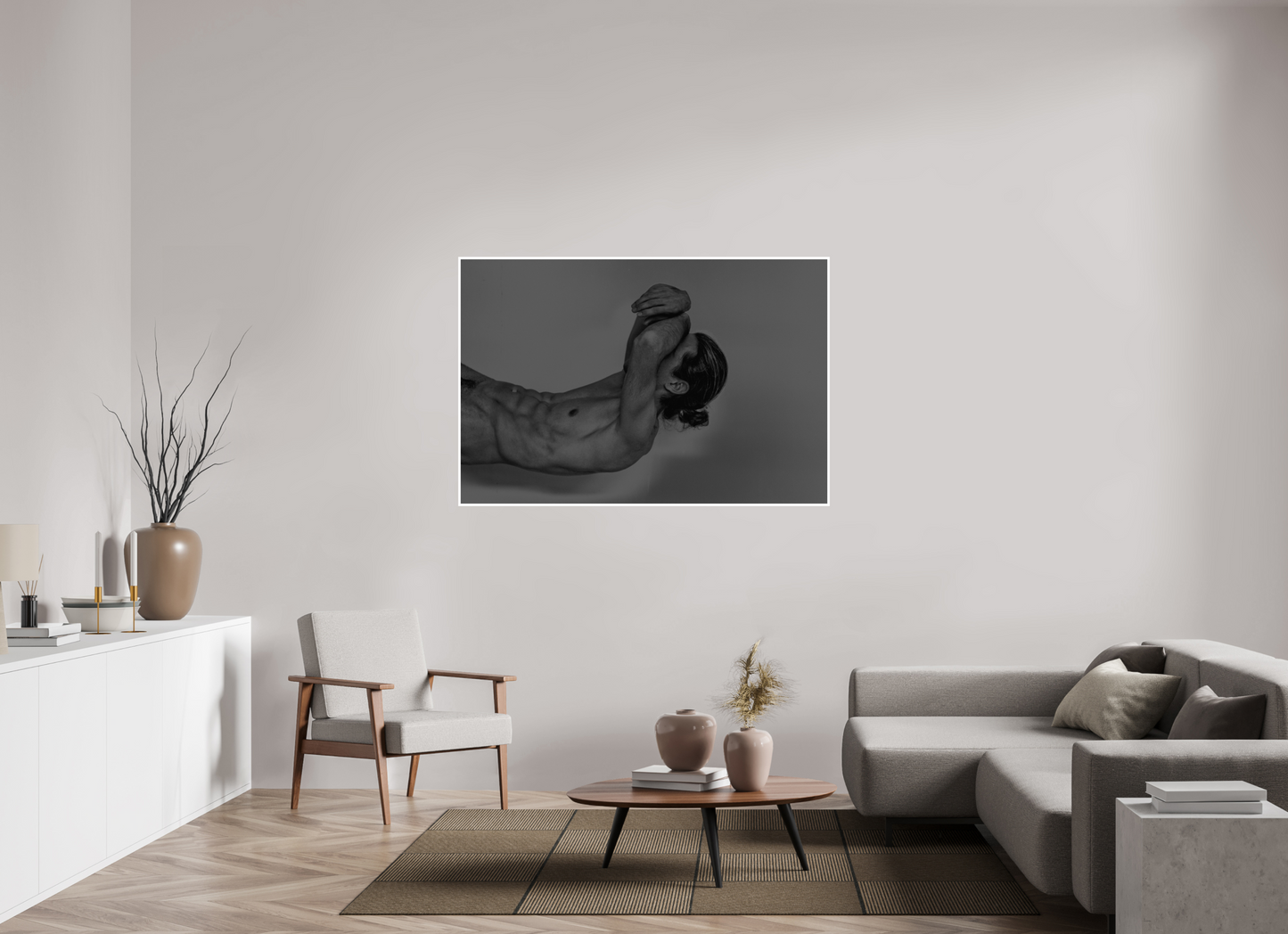 150 x 100 cm, None Arm Abstraction, 2013