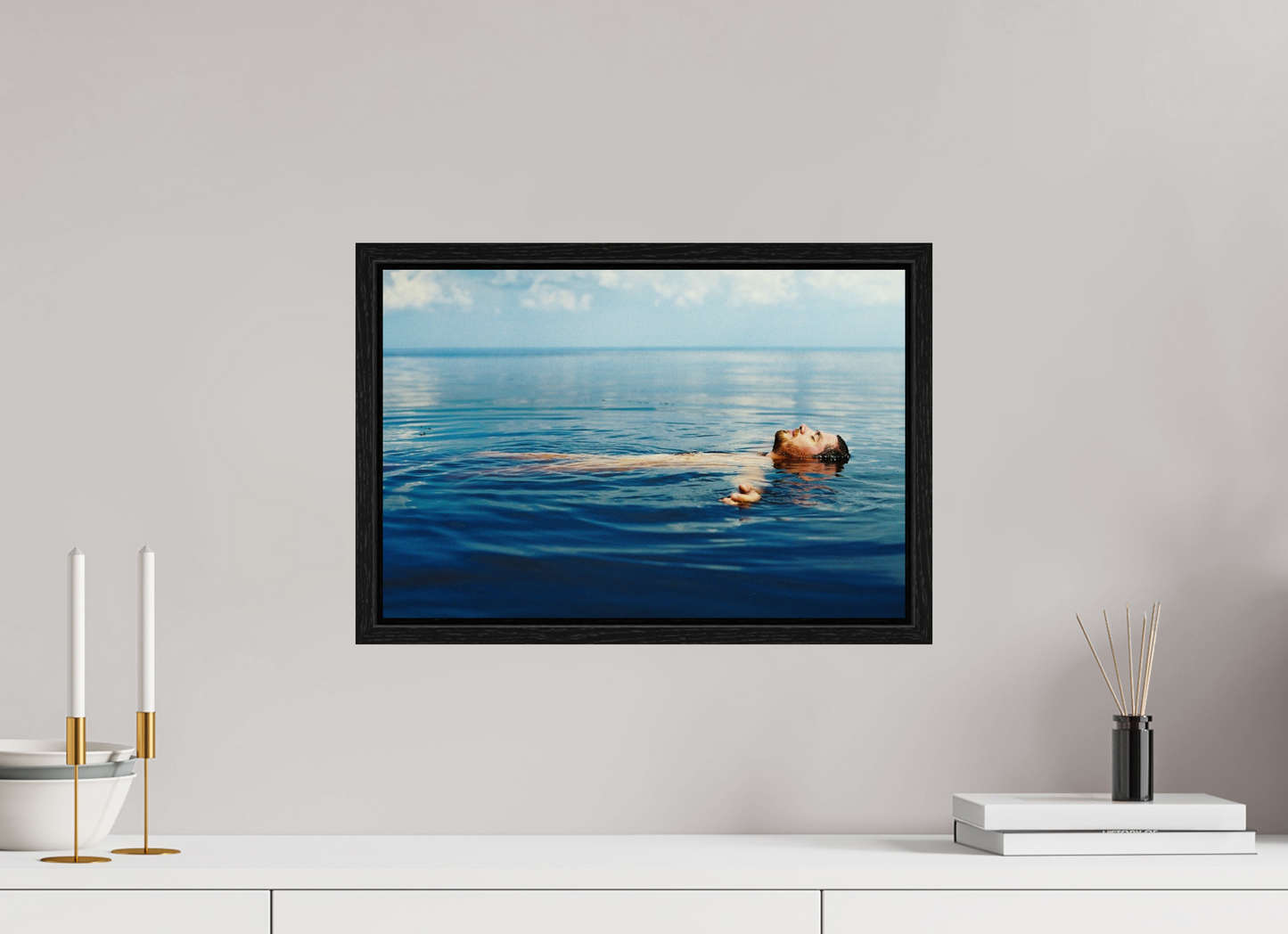 45 x 30 cm, Floating from - black Float, 2013